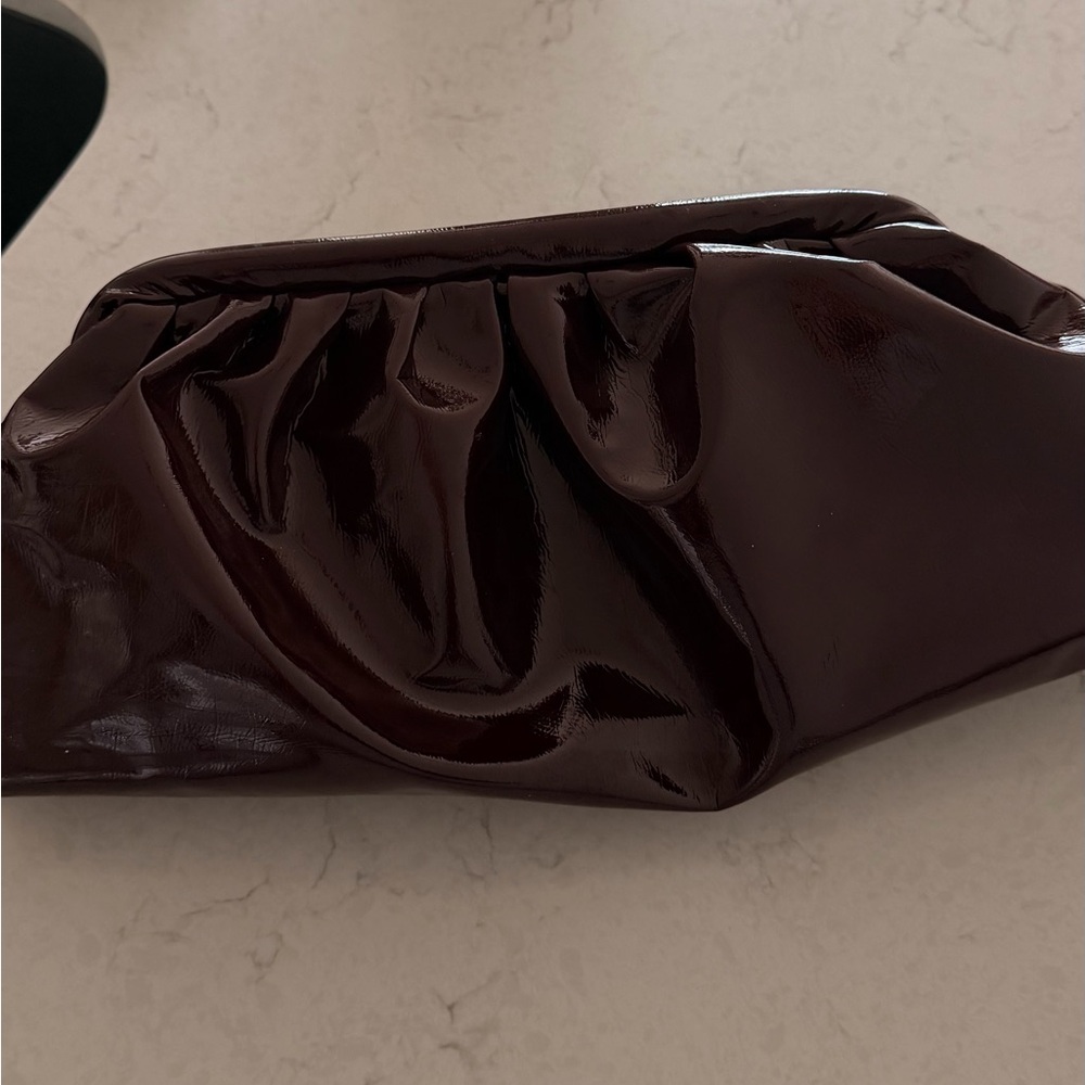 Call It Spring Patent Maroon Purse